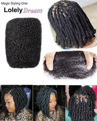 Afro Kinky Remy Human Hair Bulk for Braids & Dreadlocks – 50g