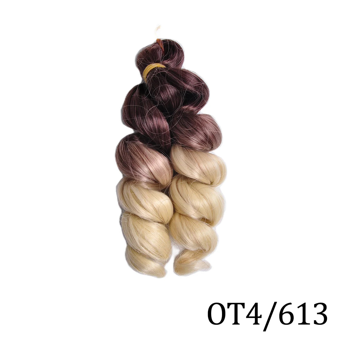 Loose Wavy French Curly Braiding Hair 14Inch Purple Pre Stretched Bouncy Hair Extensions Synthetic Spiral Curls Braids Hair