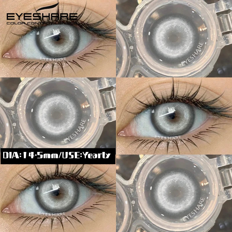 EYESHARE Halloween New Color Contact Lenses Blue Cosplay Anime Contact Red Lenses Purple Eyes Contact Pink Beauty Makeup Lenses