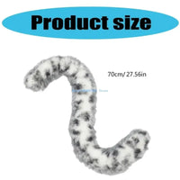 N7YF Animal Tail Cats Tail Electric Wagging Tail Tail Anime Cosplay Accessories