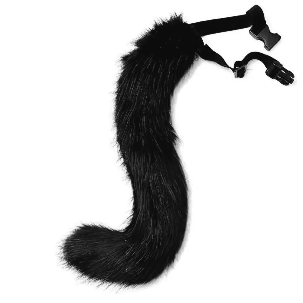 Plush Halloween Cosplay Accessories Adjustable Long Tail Halloween Animal Cosplay Props Cute Outfit Animal Cosplay Props Adult