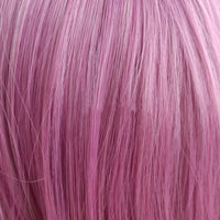 Hair Extensions Synthetic Cosplay Purple Young Lady Wigs Breathable Thin Air Bangs Head Cover Long 70cm Straight Women Wig Hat