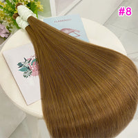 Colored Straight Human Hair Bulk for Braiding