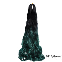 French Curls Braiding Hair Extensions Synthetic Spanish Curl Hair Loose Wave Spiral Curl Braids High Temperature For Black Women