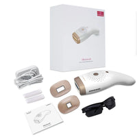 Electric IPL Hair Remove Epilator Ice Cooling At-home IPL Hair Removal System 3 Replaceable Lens 500,000 Flashes For Woman Man