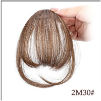 Clip-In Bangs Wig – Synthetic Hair Bangs with Natural Temple Coverage for Women, Daily Wear & Cosplay