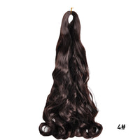 French Curls Braiding Hair Extensions Synthetic Spanish Curl Hair Loose Wave Spiral Curl Braids High Temperature For Black Women