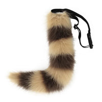 Plush Fox Tail Cosplay Accessory – 50cm Faux Fur Animal Tail with Waist Belt
