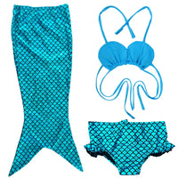 Mermaid Tail for Kids 2025 new girls Cosplay Mermaid Cosplay beach swimsuit for ages 5-10