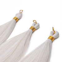 28" Deep Wave Crochet Braiding Hair 3 Pack 300g Synthetic Hair Bundles Ombre Blonde Crochet Hair Extensions