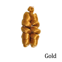 Loose Curly 12″ Pre-Stretched Wavy Braiding Hair – Easy Crochet / Box Braid Bulk (Natural-Curl, Low Shedding)