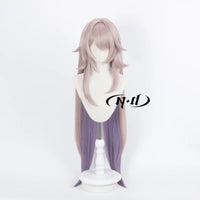 ND The Herta Cosplay Wigs Honkai Star Rail Game Cos Hair Wigs for Comic Con Coser Costume Theme Party Heat Resistant Synthetic