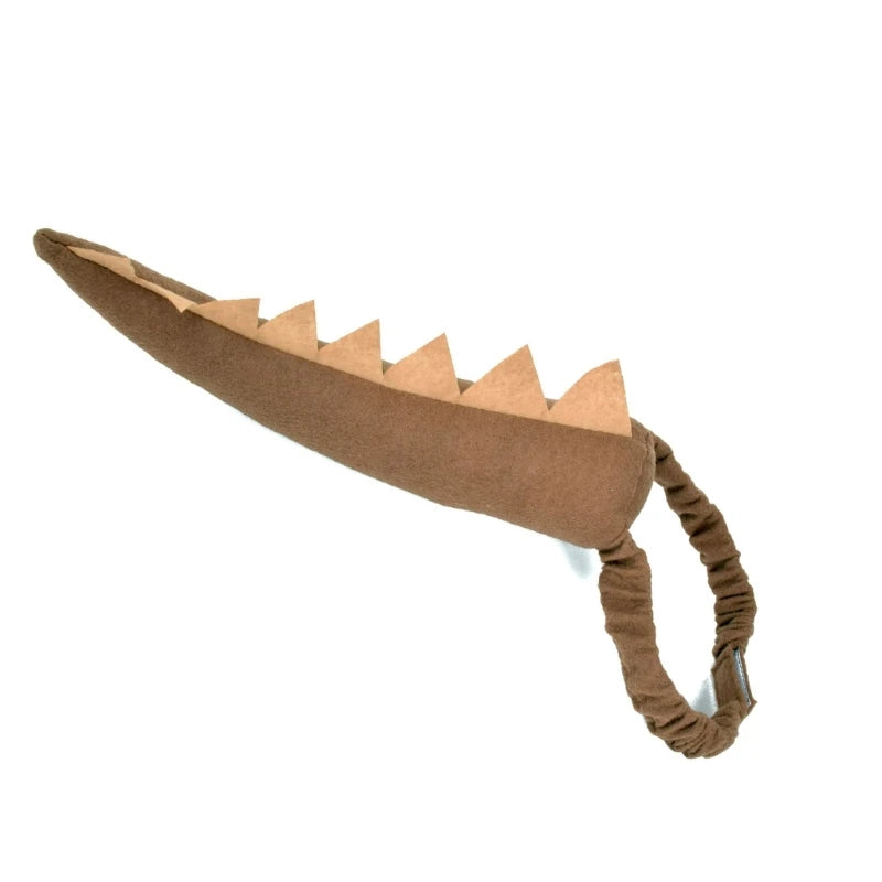 652F Halloween Cosplay Themed Party Children Dinosaur Tail Costume Accessories