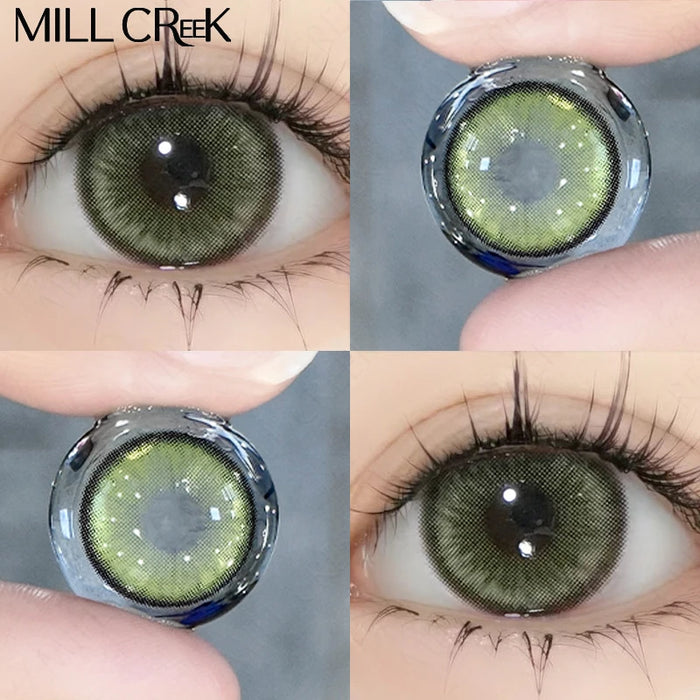 Colored Contact Lenses Myopia Cosmetic for Eyes with Diopt Artificial Beauty Pupil Degree Contact lens Prescription YMX