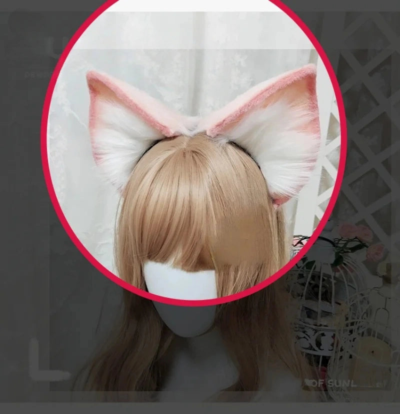 Remote-Control Fox Tail & Ears – Wearable Cosplay Accessory – WigMFG
