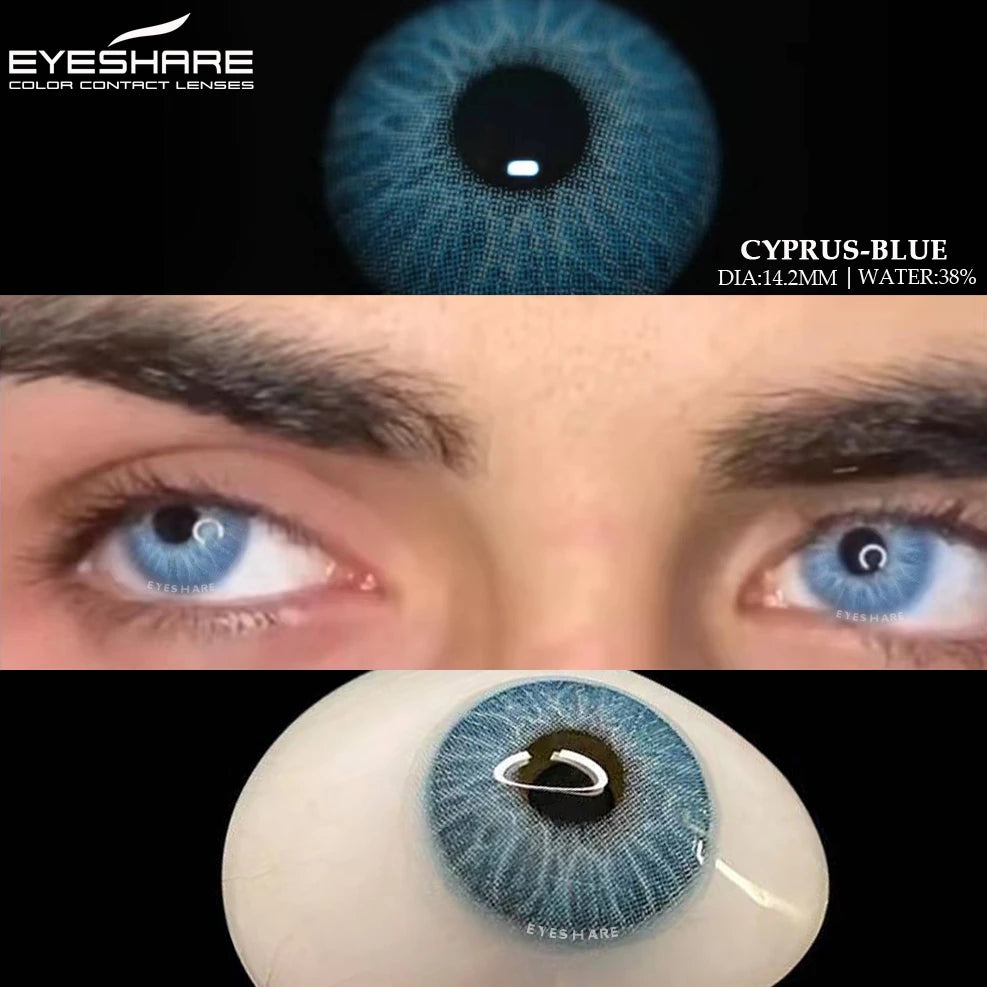 EYESHARE New Fashion Color Contact Lenses for Eyes Anime Blue Eyes Contacts Lenses