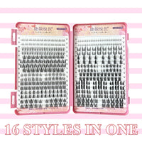 Mix 32Rows Eyeslashes Extension Personal Professional Individual Cluster Grafting Wholesale Large Capacity Flowerknow Makeup