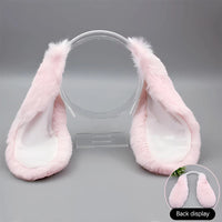 Cute Bunny Ears Headband Plush Rabbit Hair Hoop Headwear Cosplay Costume Hair Accessories For Adults Party