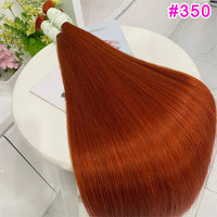 Colored Straight Human Hair Bulk for Braiding