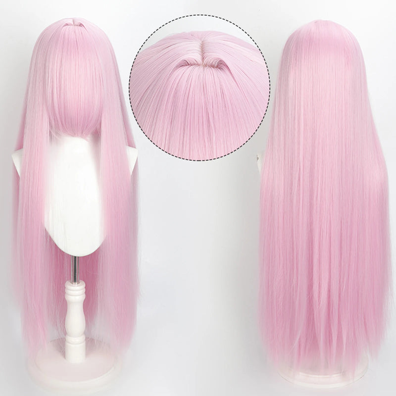 100cm Colourful Wig Long Staight Cosplay Anime Costume Party Wigs Synthetic Heat Resistant Wig