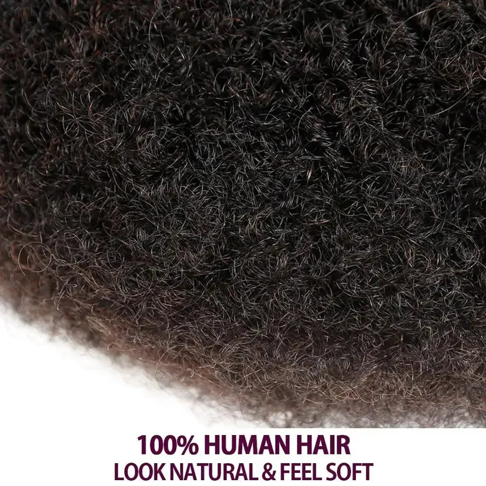 Afro Kinky Remy Human Hair Bulk for Braids & Dreadlocks – 50g