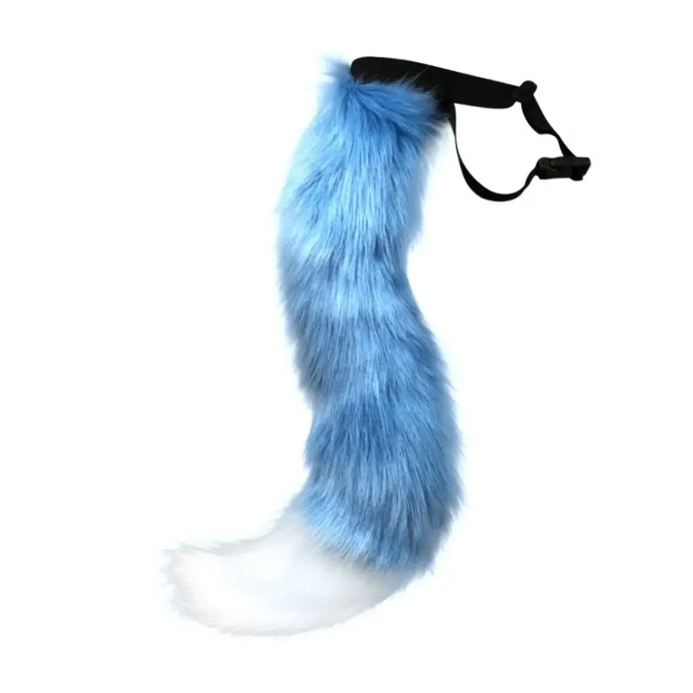 Plush Halloween Cosplay Accessories Adjustable Long Tail Halloween Animal Cosplay Props Cute Outfit Animal Cosplay Props Adult