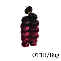 Loose Curly 12″ Pre-Stretched Wavy Braiding Hair – Easy Crochet / Box Braid Bulk (Natural-Curl, Low Shedding)