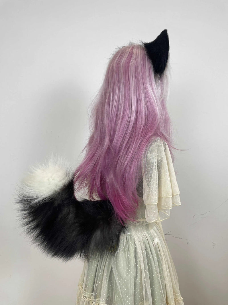 Moving Tail Electronic Electric Swing Tail Cat Tail Wolf Tail Cosplay Party Atmosphere Prop