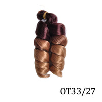 French Loose Curly Braiding Hair12Inch Synthetic French Curl Braiding Hair Extensions Pre Stretched Deep Wavy Twist Crochet Hair