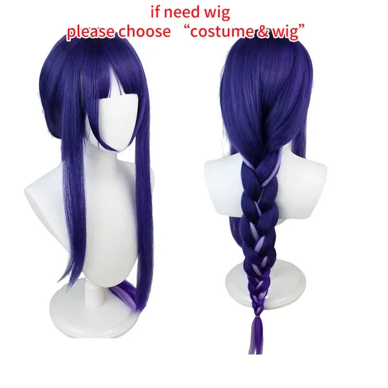 Cosplay Costume Wig Game Impact Cosplay Full Carnival Costume