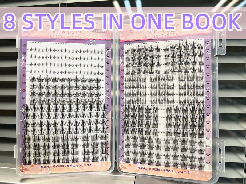 Mix 32Rows Eyeslashes Extension Personal Professional Individual Cluster Grafting Wholesale Large Capacity Flowerknow Makeup