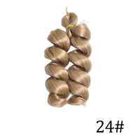 Loose Curly 12″ Pre-Stretched Wavy Braiding Hair – Easy Crochet / Box Braid Bulk (Natural-Curl, Low Shedding)