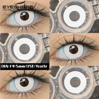 EYESHARE Halloween New Color Contact Lenses Blue Cosplay Anime Contact Red Lenses Purple Eyes Contact Pink Beauty Makeup Lenses