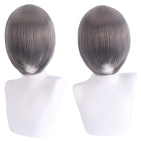 Short Cosplay Bob Wig – Face Contouring Thick Synthetic Hair Wig, Colorful Heat Resistant Fiber Wig