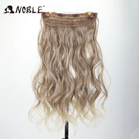 20-Inch Wavy Synthetic Halo Hair Extension with Clips