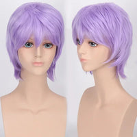 Cosplay Anime Long Wavy Pink Blue Red Blonde Black Green White Brown Cosplay Wig Synthetic Wig