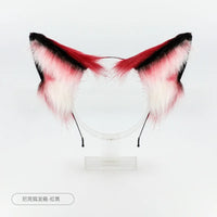New Red Fox Anime Beast Ear Beast Tail Wolf Ear Cat Ear Headband Nick Fox Nick COSPLAY Simulation Fox Ears Hair Accessories
