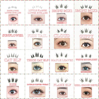 Mix 32Rows Eyeslashes Extension Personal Professional Individual Cluster Grafting Wholesale Large Capacity Flowerknow Makeup