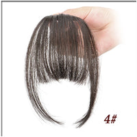 Clip-In Bangs Wig – Synthetic Hair Bangs with Natural Temple Coverage for Women, Daily Wear & Cosplay