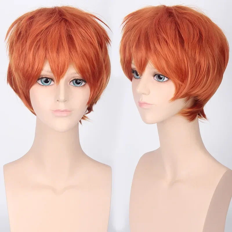 Cosplay Anime Long Wavy Pink Blue Red Blonde Black Green White Brown Cosplay Wig Synthetic Wig