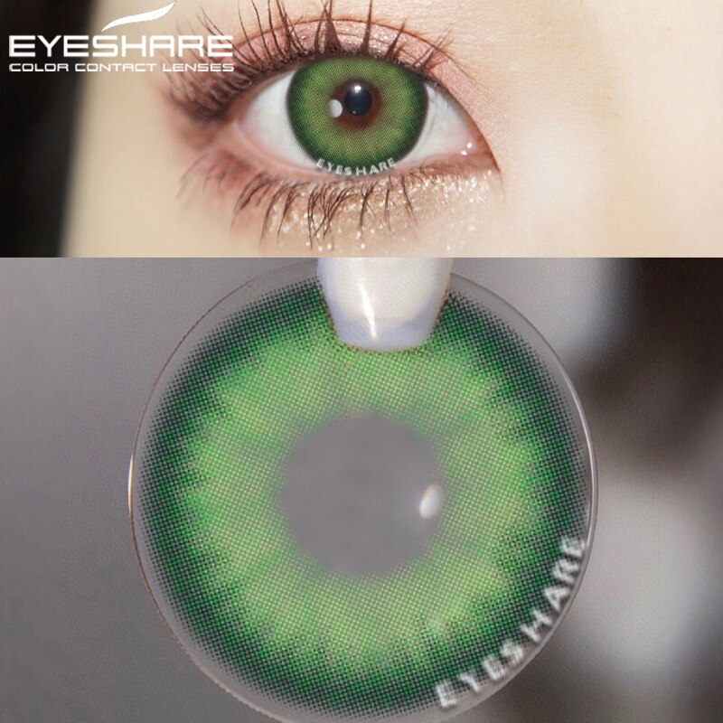 EYESHARE Color Contact Lenses For Eyes 1pair Natural Colored Lenses