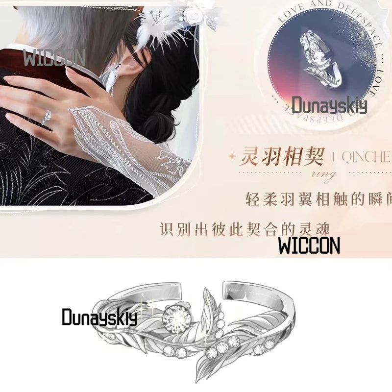 Love And Deep Space Sylus Xavier Caleb Zayne Rafayel Cosplay Costumes Accessions Wedding Jirai Kei Kawaii Fans Gift Halloween