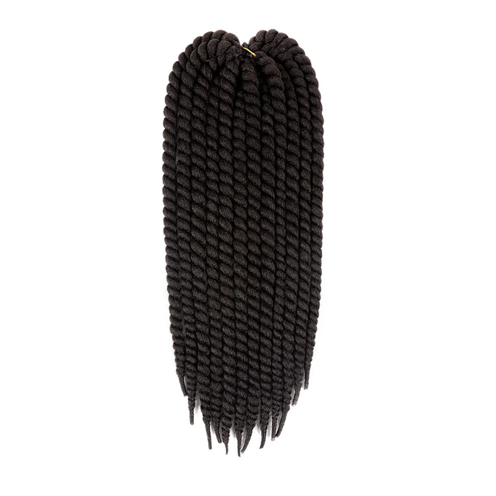 22 Inch Senegalese Twist Crochet Hair – Ombre Synthetic Jumbo Twist Braids (120g)