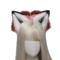 New Red Fox Anime Beast Ear Beast Tail Wolf Ear Cat Ear Headband Custom COSPLAY Hand Made LOL Golden Fox Ears Hair Accessories