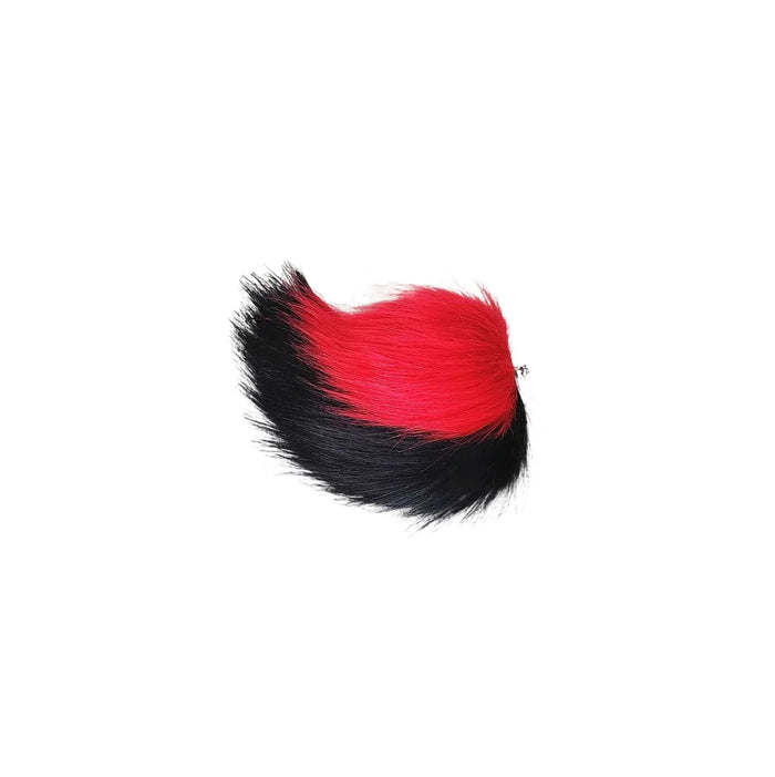 Anime Radio Demon Red Black Tail Cosplay Alastor Props Tails Plush Accessories
