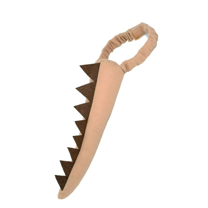 652F Halloween Cosplay Themed Party Children Dinosaur Tail Costume Accessories