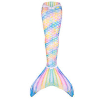 Women Girls Mermaid Tails Cosplay Bathing Suit Beach Swimmable Mermaid Costume (No Monofin) Swimwear Fishtail Costume For Adults