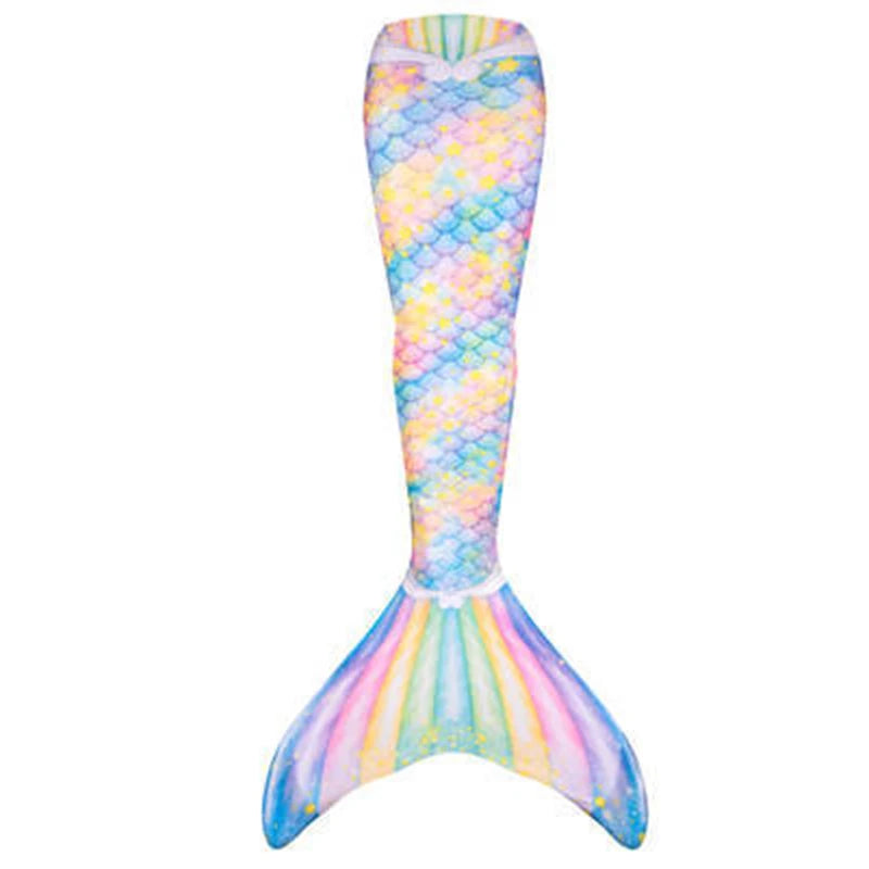 Women Girls Mermaid Tails Cosplay Bathing Suit Beach Swimmable Mermaid Costume (No Monofin) Swimwear Fishtail Costume For Adults