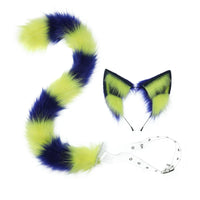 Ankha Cat Cosplay Props Ear Tail Animal Headband Lolita Accessories Club Pub Masquerade Party Women's Headwear