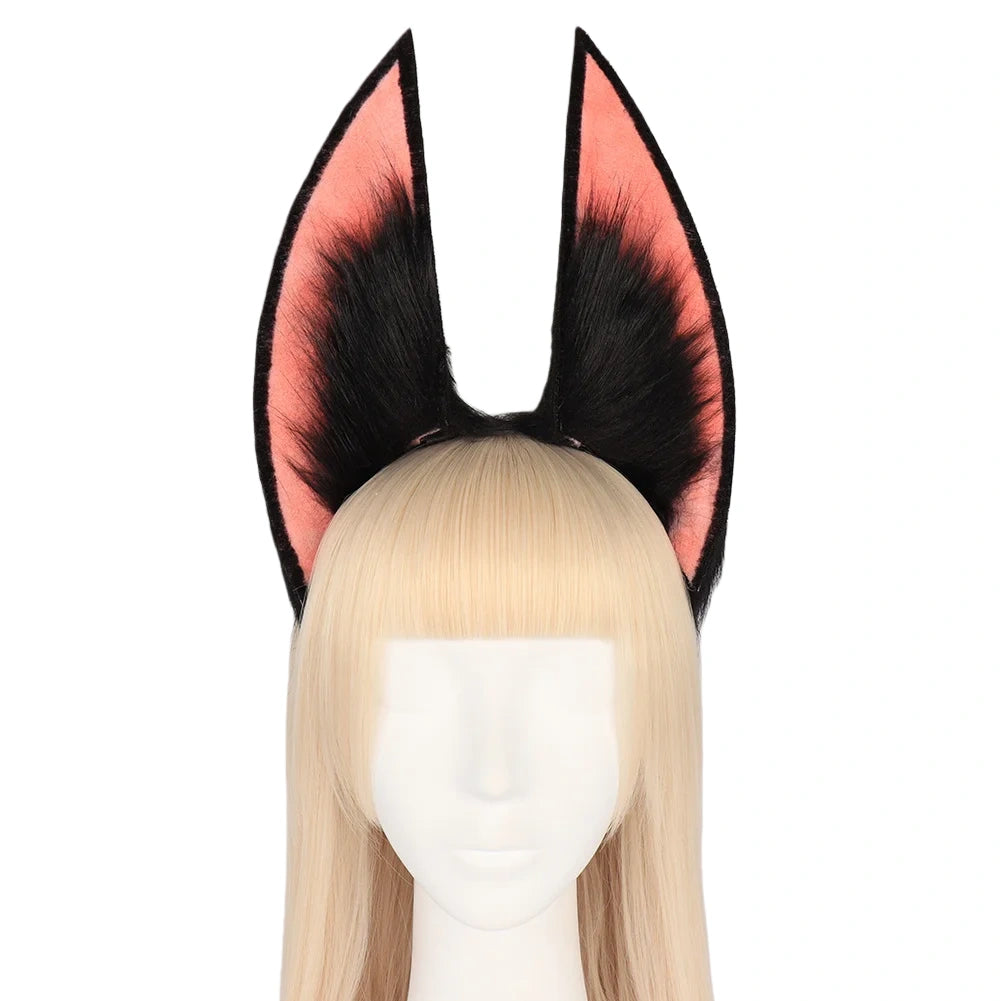 Cosplay Plush Ears And Tail Headband Anime Exhibition Cos Masquerade Dress Up Plush Animal Ears And Tail Accessories New 2025